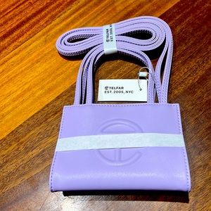 Telfar Small Lavender Shopping Bag